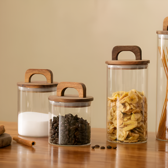 Glass jar 1300ml
